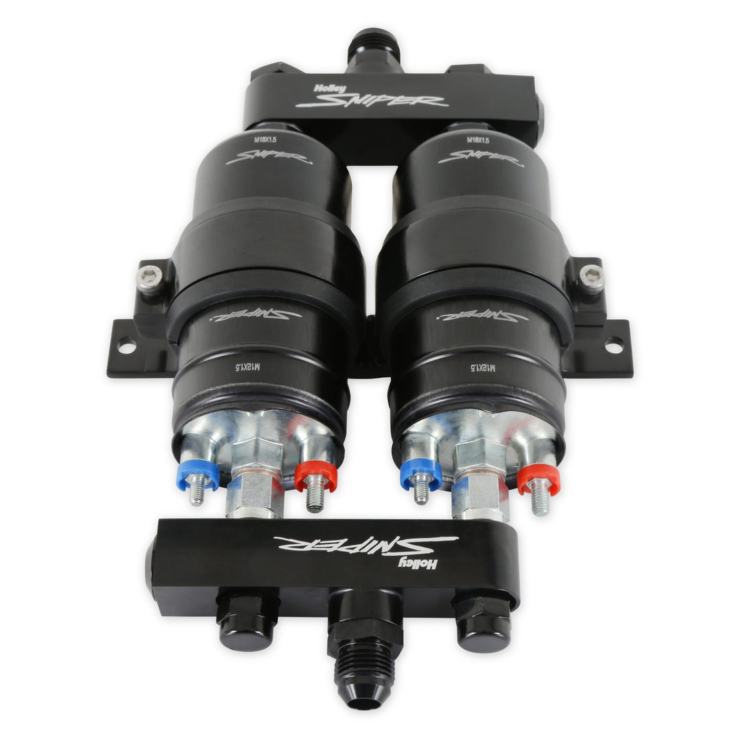 Holley Sniper 3.5 GPM Twin Pump and Manifold Kit | SKU 12-270