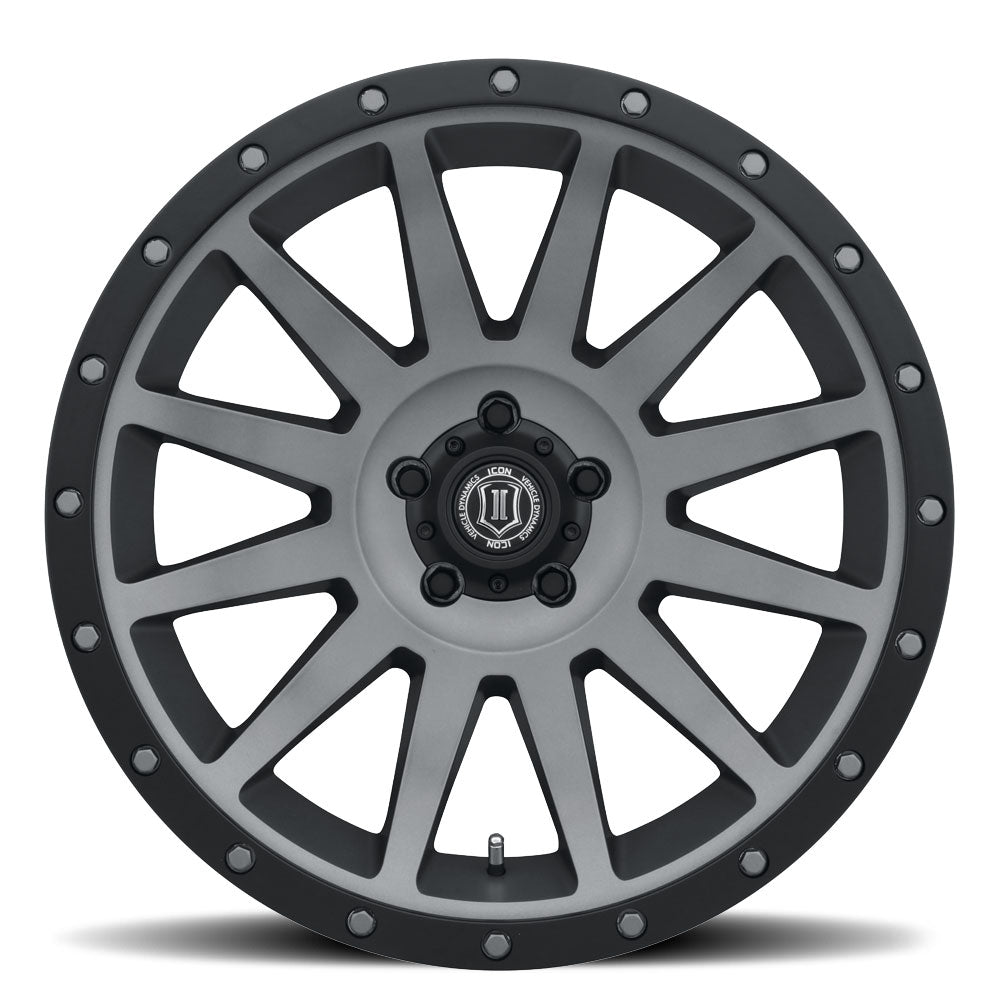 ICON Alloys Compression Titanium 20x10 6x135 -19mm Offset 4.75" BS (2020106347TT)