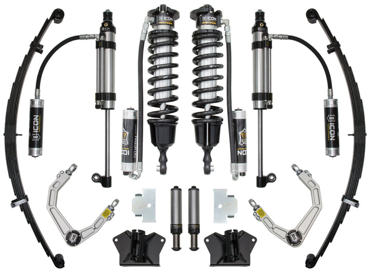 ICON 2007-2021 Toyota Tundra 1.63-3" Lift 3.0 Stage 3 Suspension System Billet (K53167)