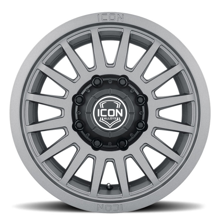 ICON Alloys Recon SLX Charcoal 18x9 8x170 6mm Offset 5.25" BS (3618908152CH)