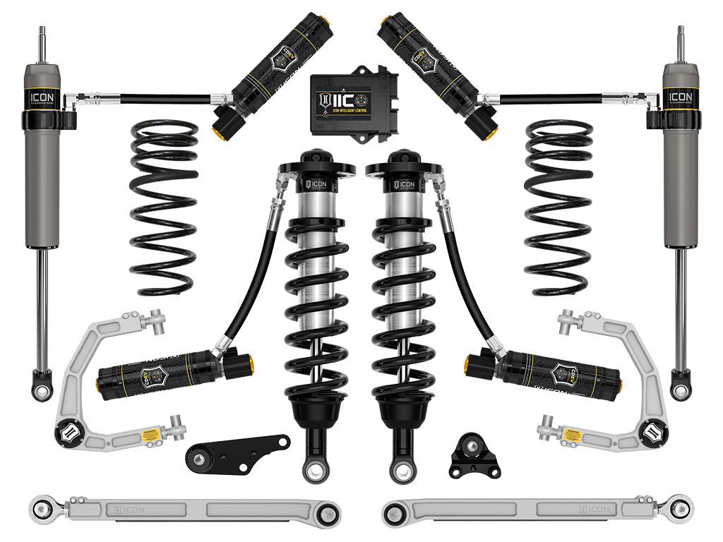 ICON 2024-2026 Toyota Tacoma 1.25-3" Lift Stage 10 Suspension Billet Triple Rate Rear Springs