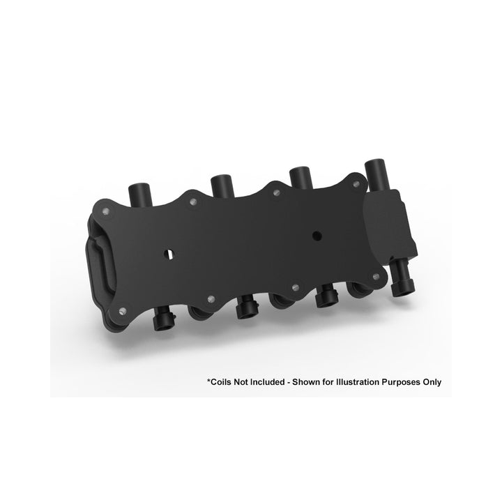 Holley EFI Ignition Coil Remote Relocation Bracket, Black Finish, Pair | SKU 561-130
