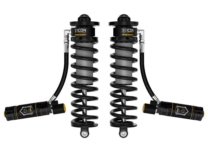 ICON 2017-2026 Ford F-250/350 Super Duty 4WD 2.5-3" Lift VS 3.0 Coilover Conversion Remote Res w/CDEV w/Caster Cams