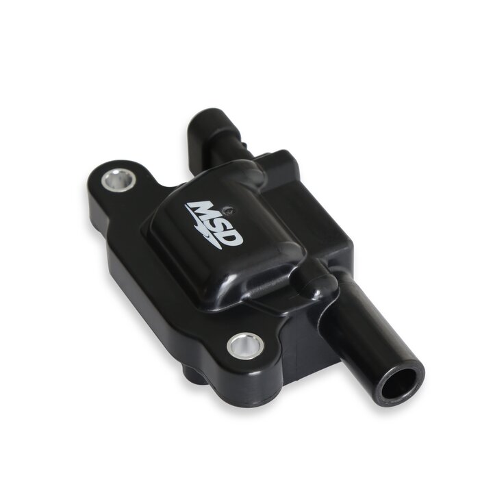 MSD Ignition Coil - Blaster Series - LS2/LS3/LS4/LS7/LS9 Engines -Black - 8-Pack | SKU 826583