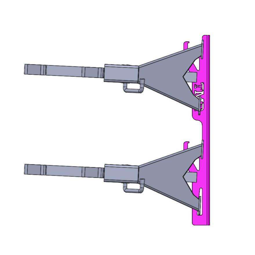 TMR Customs SMALL Jack Stand Storage Rack - PAIR