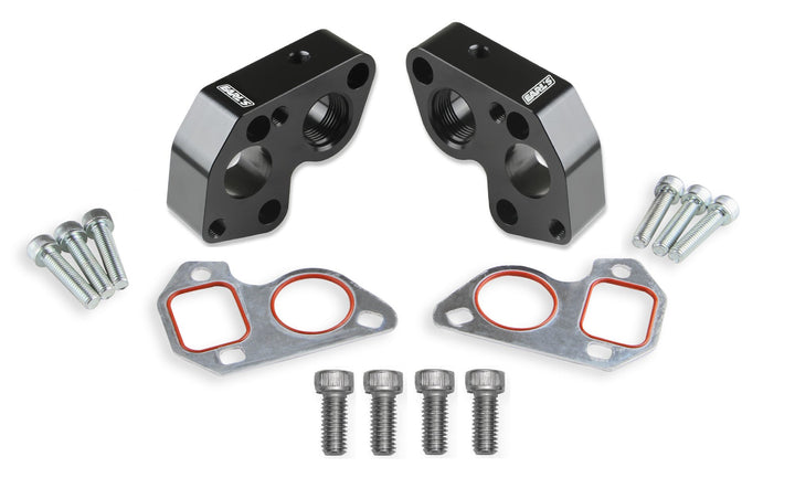 Earl's Electric Water Pump Block Adapters - Pair - Fits GM LS Engines | SKU LS0025ERL