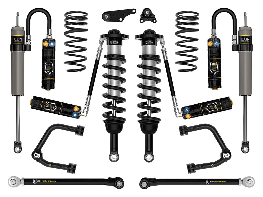 ICON 2024-2026 Toyota Tacoma 1.25-3" Lift Stage 9 Suspension Tubular Overland Rear Springs