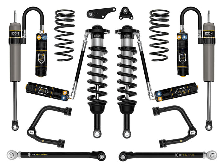 ICON 2024-2026 Toyota Tacoma 1.25-3" Lift Stage 9 Suspension Tubular Overland Rear Springs