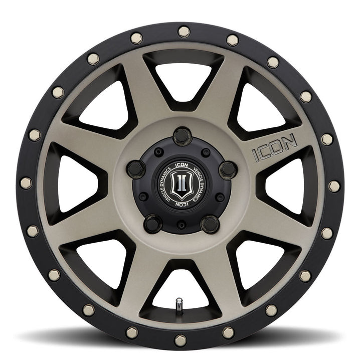 ICON Alloys Rebound Bronze 18x9 5x150 25mm Offset 6" BS (1818905560BR)
