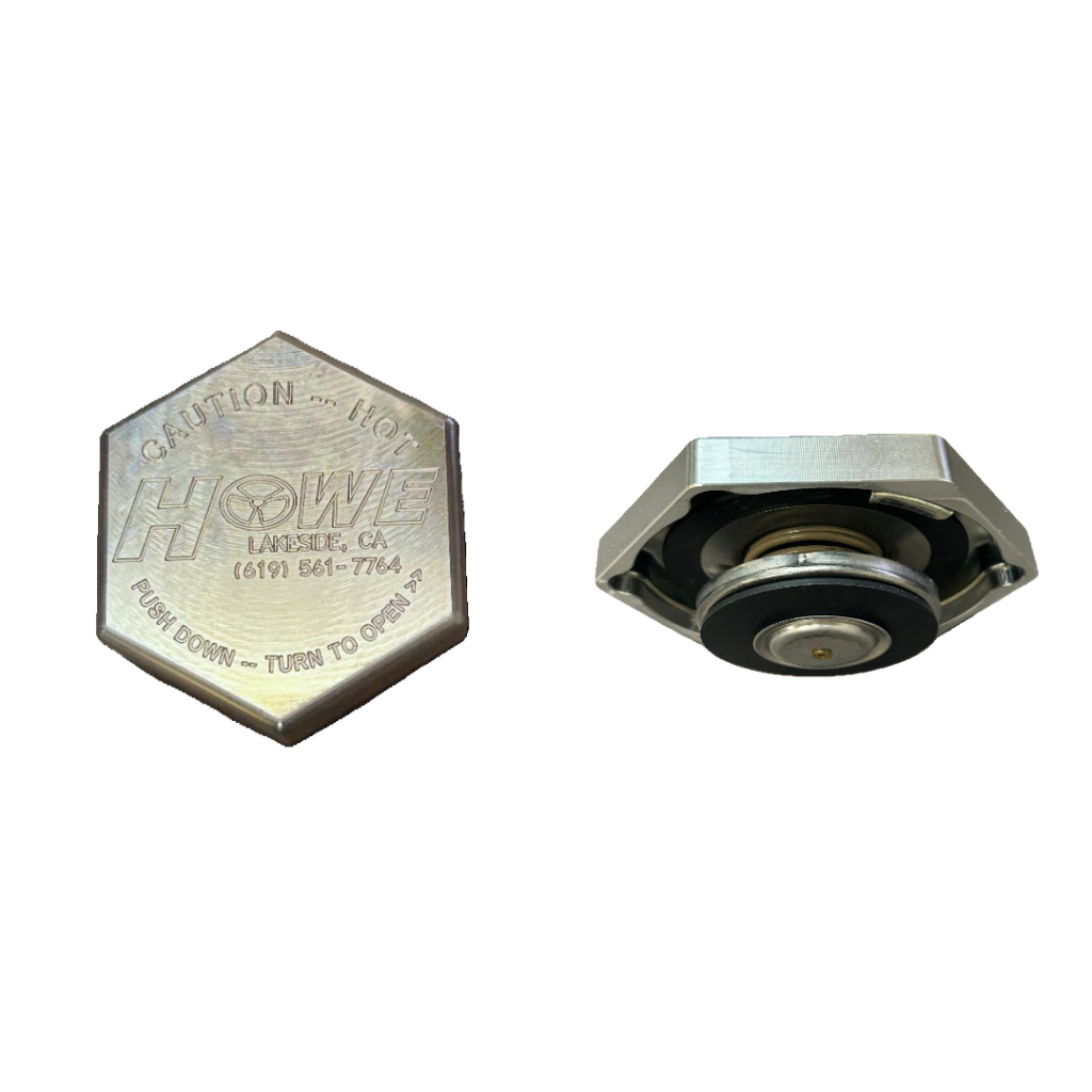 Howe Reservoir Cap with Billet Cap Cover (1041)