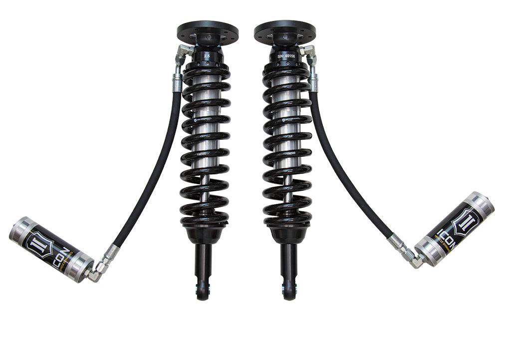 ICON 2009-2013 Ford F-150 2WD 1.75-2.63" Lift Front VS 2.5 Coilover Kit Remote Reservoir