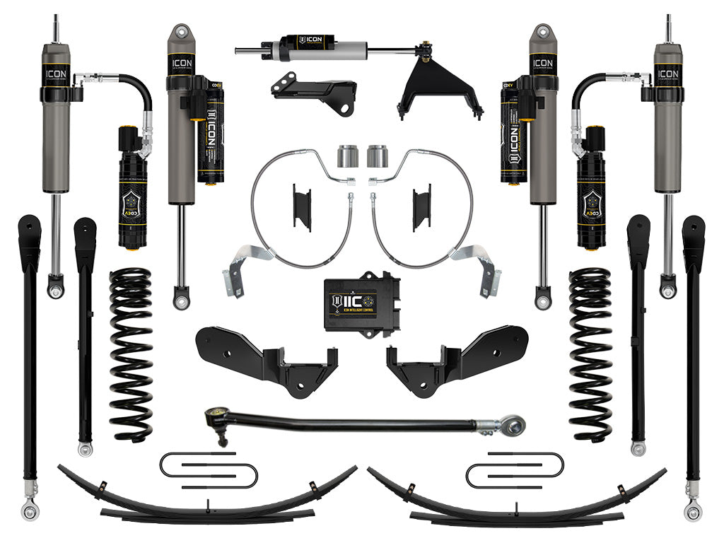 ICON 2023-2026 Ford F-250/350 Super Duty 4WD Gas 4.5" Lift Stage 8 Suspension w/Expansion Packs