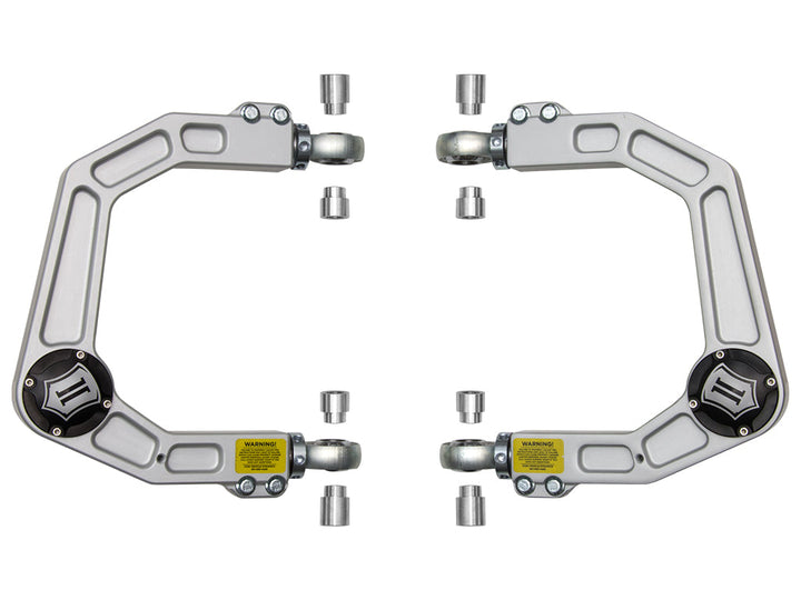 ICON 2007-2014 Toyota FJ Cruiser/2003-2024 4Runner/2003-2023 Lexus GX Billet Upper Control Arm w/Delta Joint Kit