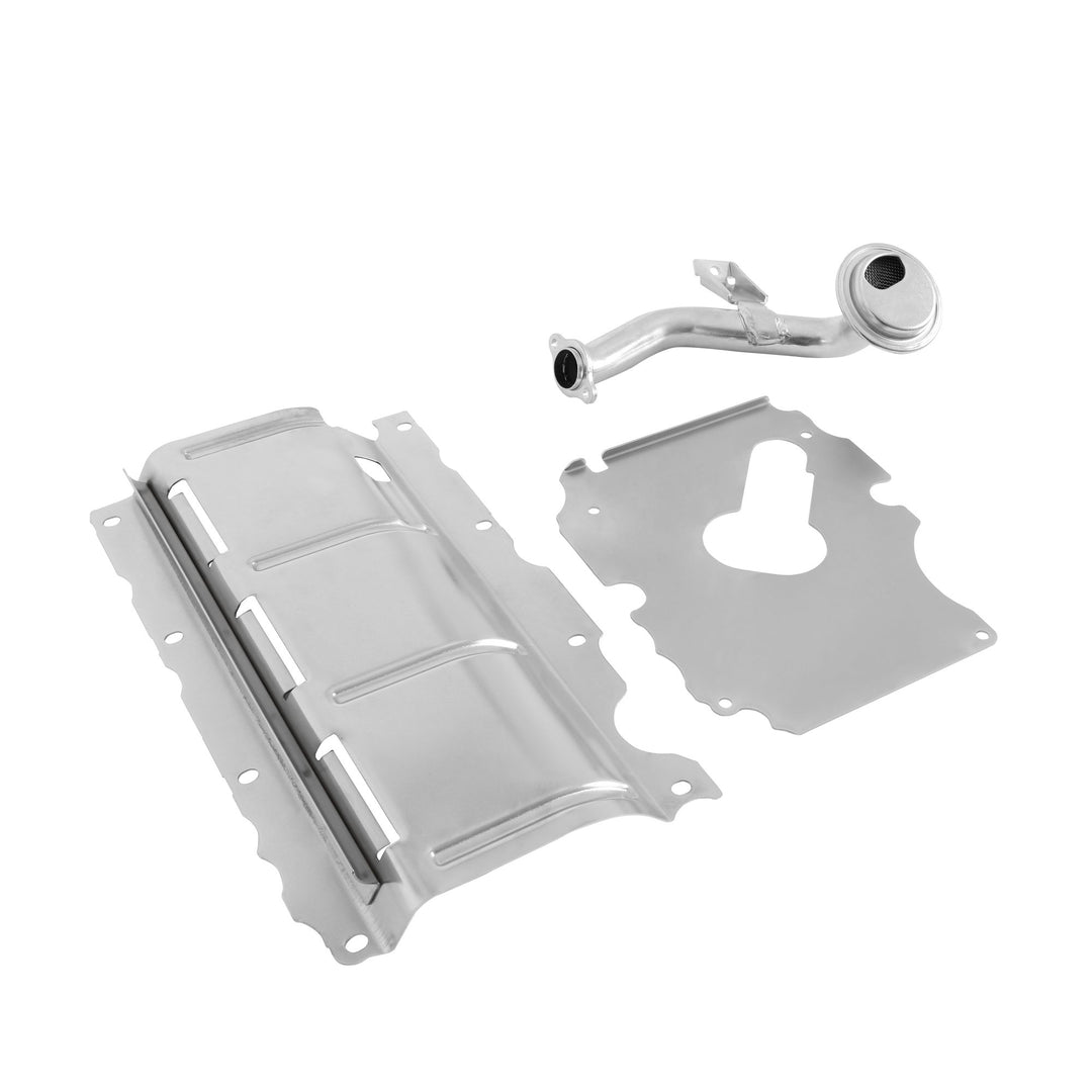 Holley GM LT Swap Oil Pan - 4WD / Truck / Off-Road - Black | SKU 302-24BK