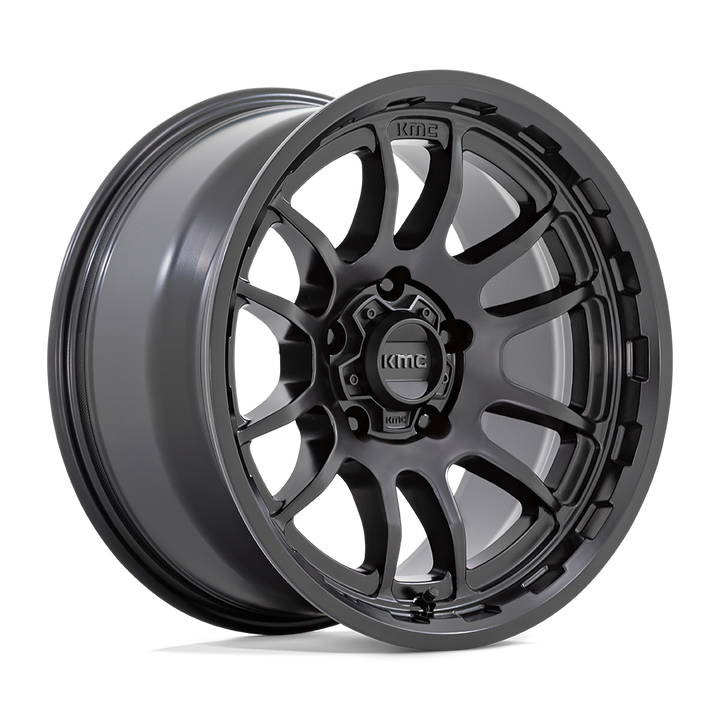 KMC KM727 Wrath Wheel - Satin Black