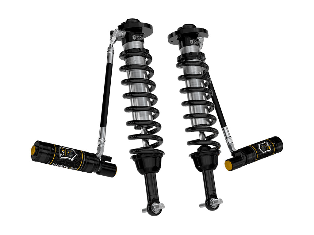 ICON 2021-2026 Ford F-150 4WD/Tremor 3.5-4.5"/2.5-3" Lift Front VS 2.5 Coilovers Remote Res w/CDEV Pair