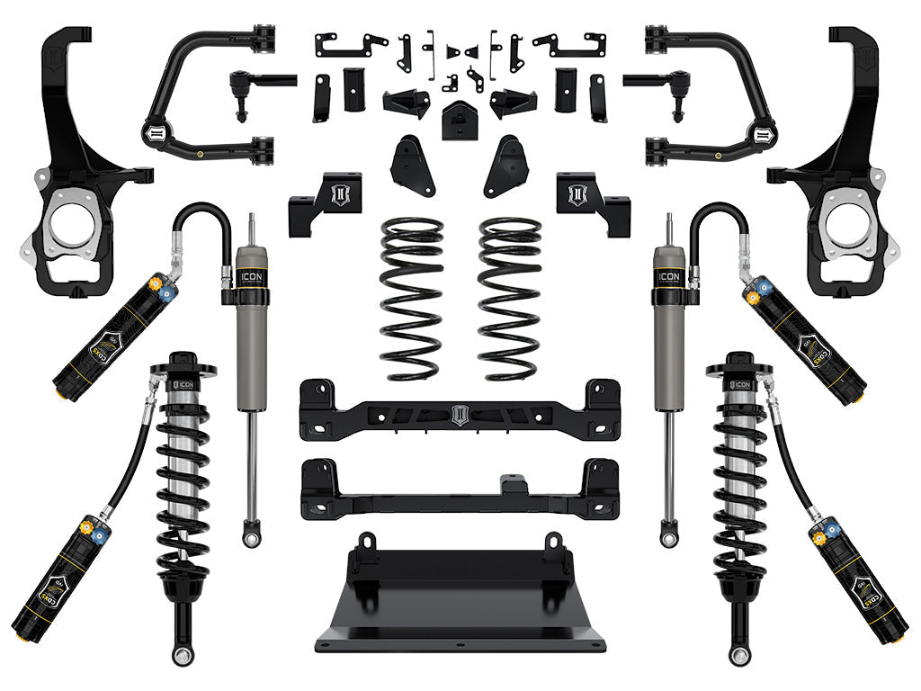 ICON 2022-2026 Toyota Tundra 6" Lift Stage 6 Suspension System Tubular CDXS (K53276TD)