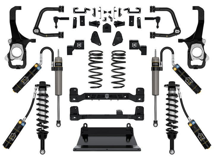 ICON 2022-2026 Toyota Tundra 6" Lift Stage 6 Suspension System Tubular CDXS (K53276TD)
