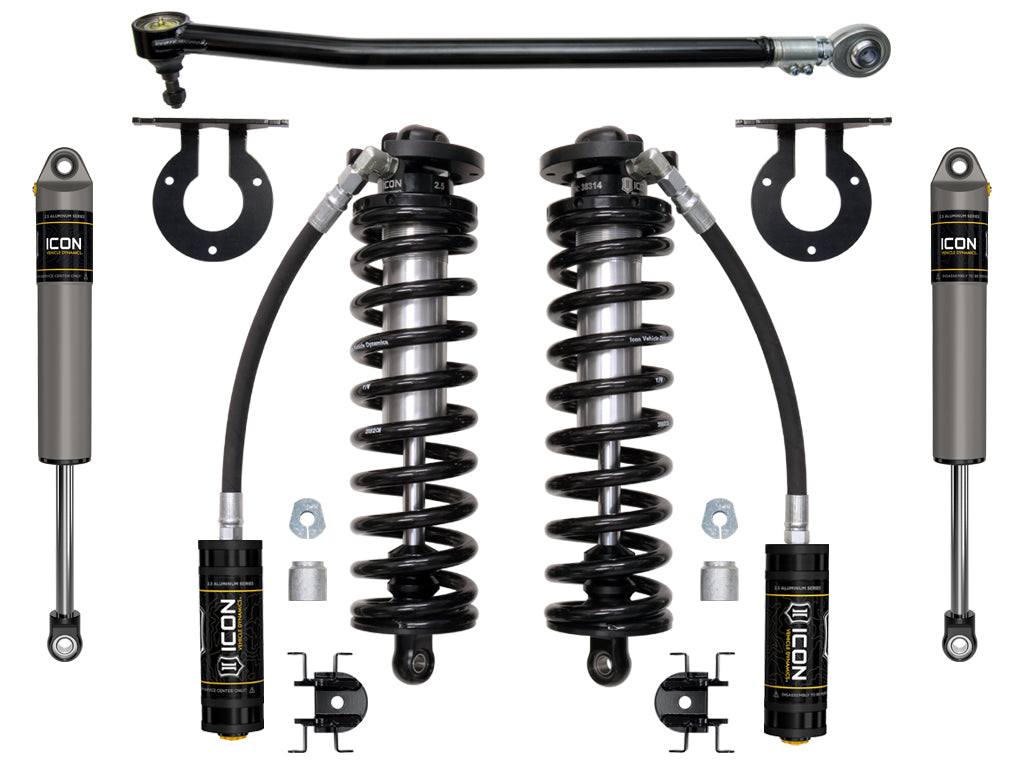 ICON 2017-2023 Ford F-250/F-350 Super Duty 4WD 2.5-3" Lift Stage 2 Coilover Conversion