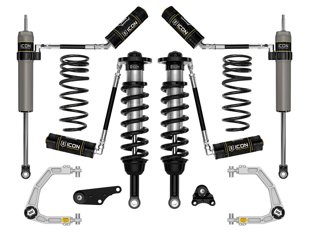 ICON 2024-2026 Toyota Tacoma 1.25-3" Lift Stage 4 Suspension Billet Overland Rear Springs