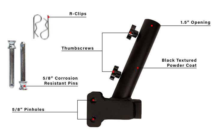 BulletProof Flag Holder Attachment (FLAGHOLDER)