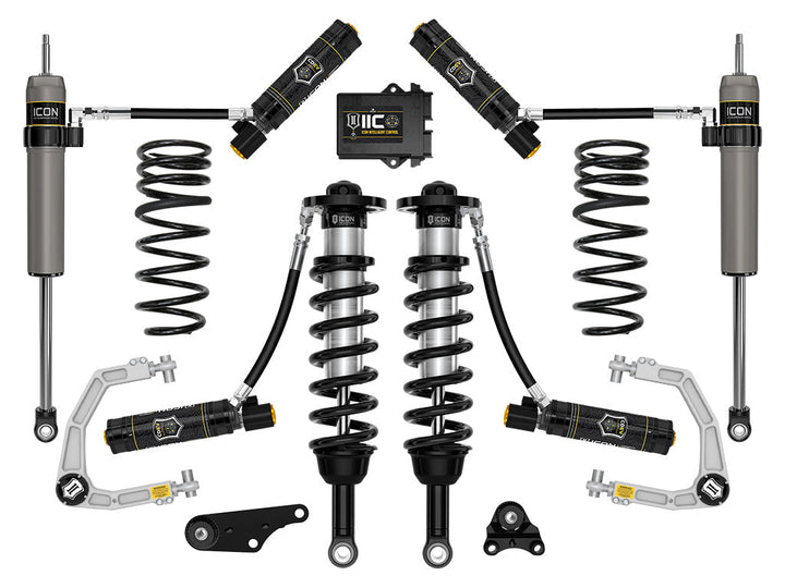 ICON 2024-2026 Toyota Tacoma 1.25-3" Lift Stage 6 Suspension Billet Overland Rear Springs