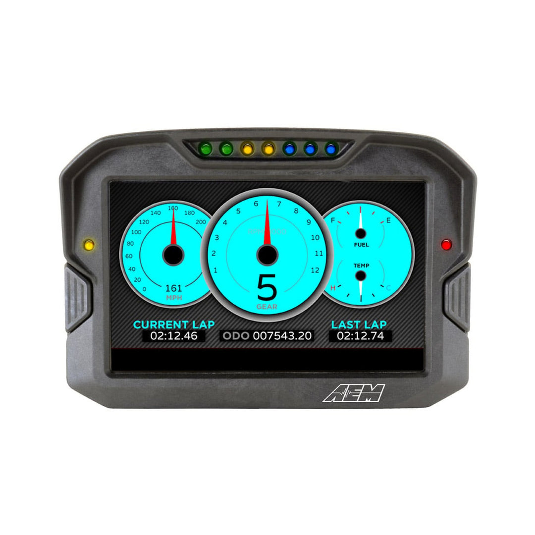 AEM CD-7 Carbon Non-Logging/ Non-GPS Display | SKU 30-5700