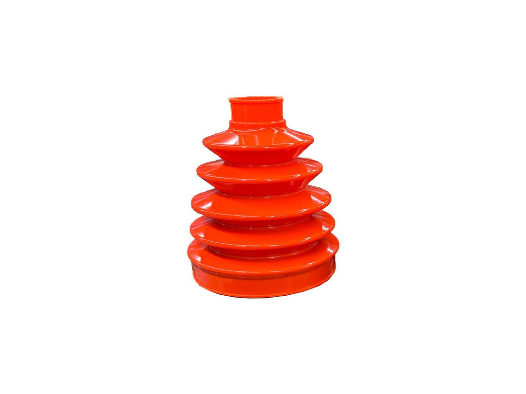 RCV Pro Series HD Orange CV Boot Kit for Polaris Pro R/Turbo R, Can-Am Maverick R Rear