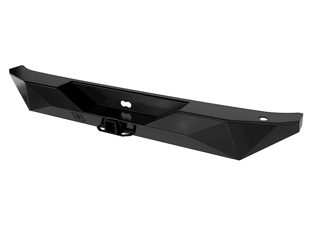 ICON Impact Armor 07-18 Jeep Wrangler JK Pro Series Rear Bumper w/ Hitch (25217)