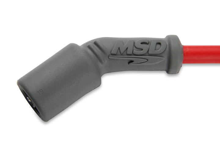 MSD Super Conductor Spark Plug Wire Set - 99-13 GM Truck & SUV - Red | SKU 32829