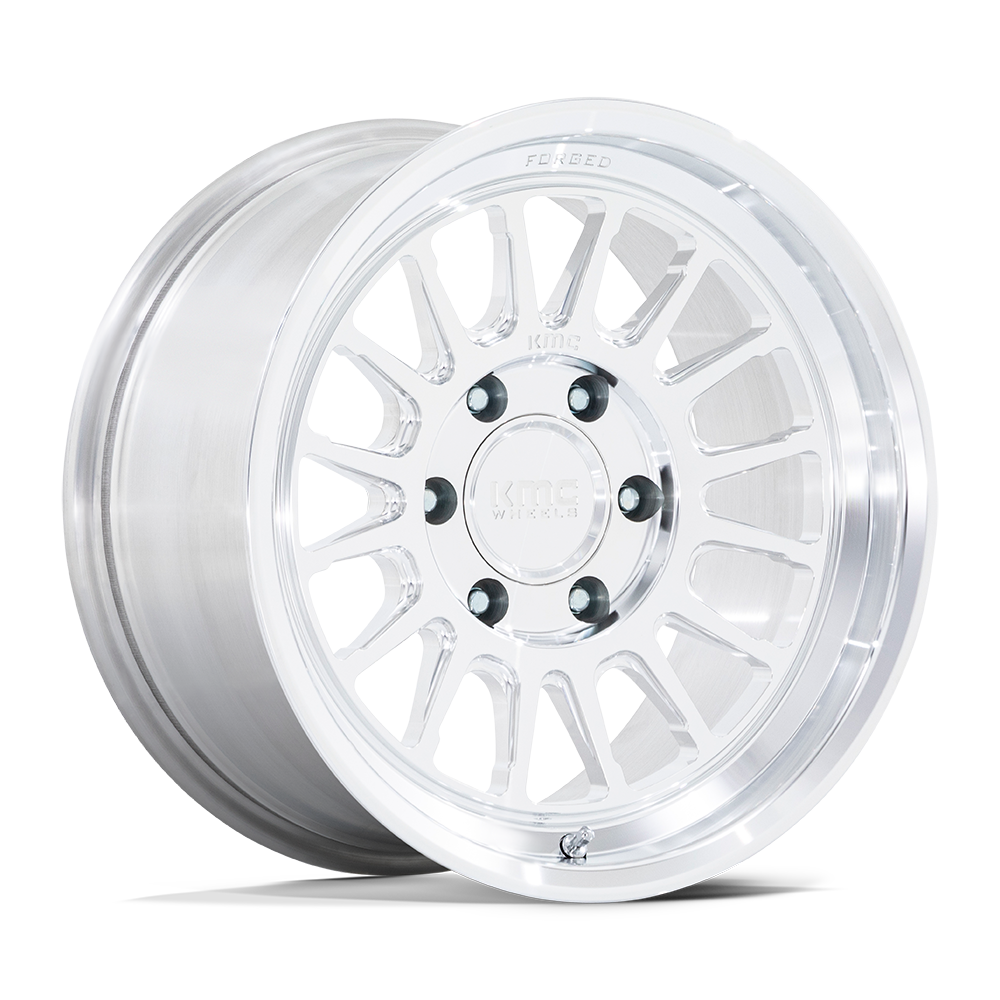 KMC KM447 Impact Forged Monoblock Wheel - Raw Machined
