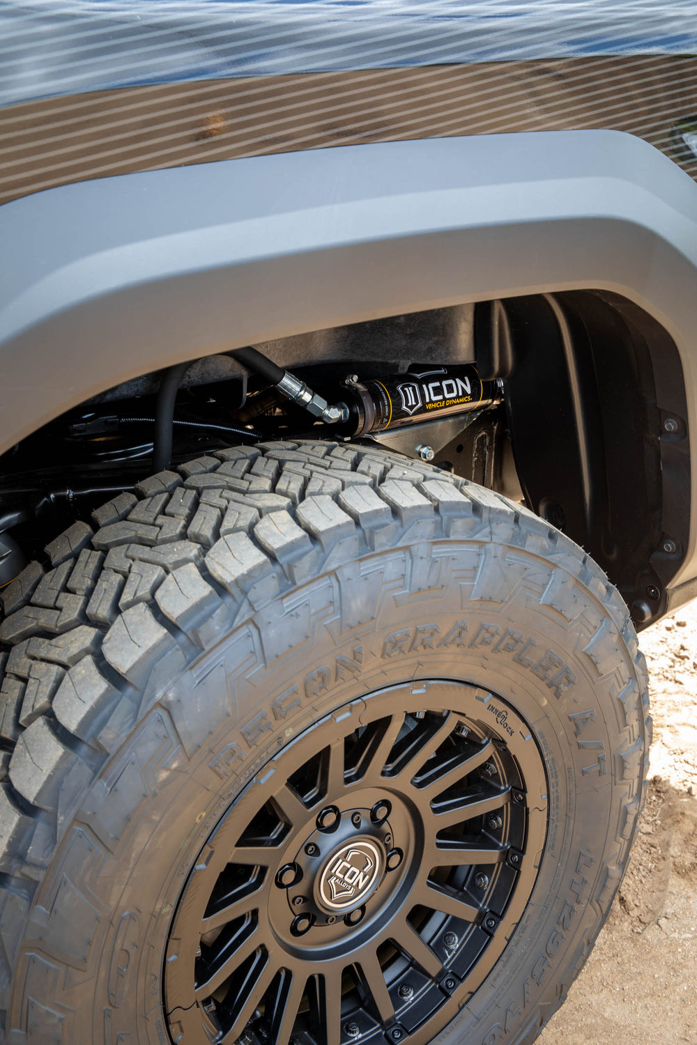 ICON 2024-2026 Toyota Tacoma 1.25-3" Lift Stage 4 Suspension System Tubular (K53294T)