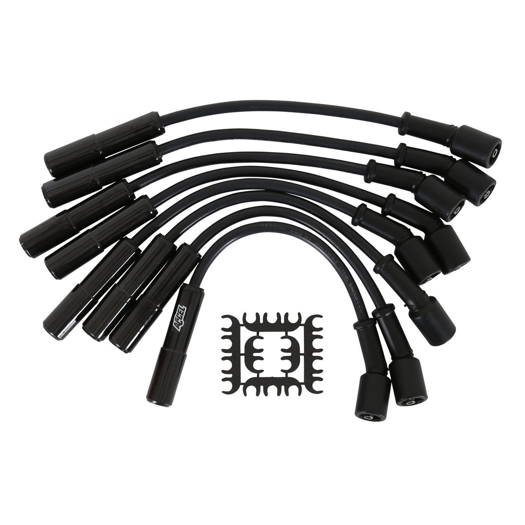 Accel Extreme 9000 Spark Plug Wire Set - Black Ceramic Boot | SKU 9059CK