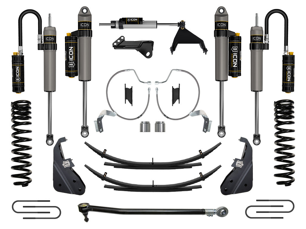 ICON 2023-2026 Ford F-250/350 Super Duty 4WD Diesel 4.5" Lift Stage 5 Suspension w/Expansion Packs