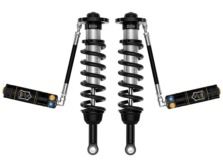 ICON 2025-2026 Toyota 4Runner 2WD 1.25-3" Lift Front 2.5 Coilover Kit Remote Res w/CDXS