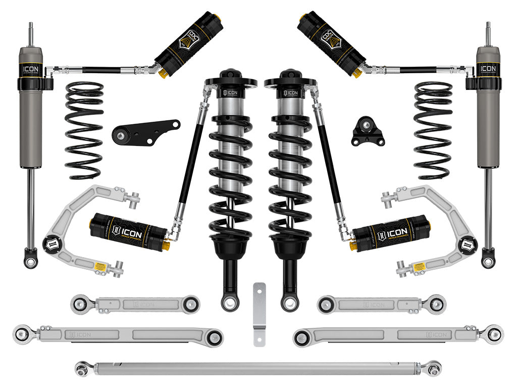 ICON 2024-2026 Toyota Land Cruiser 250 Series 1.25-3" Lift Stage 9 Suspension CDCV Billet
