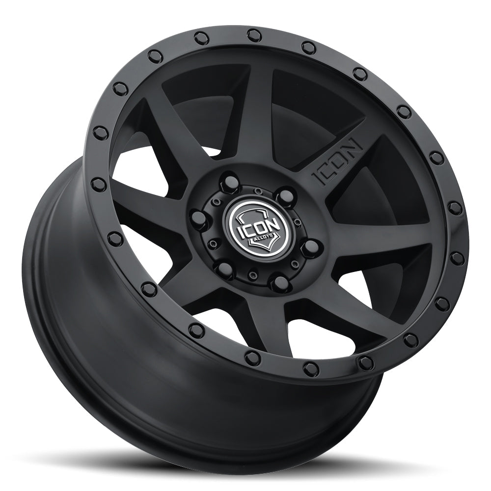 ICON Alloys Rebound Double Black 20x9 6x135 16mm Offset 5.625" BS (1820906356DB)