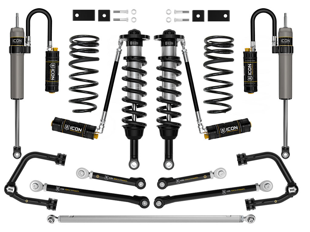 ICON 2022-2026 Toyota Tundra 2-3.5" Lift Stage 11 2.5 Suspension System Tubular CDCV