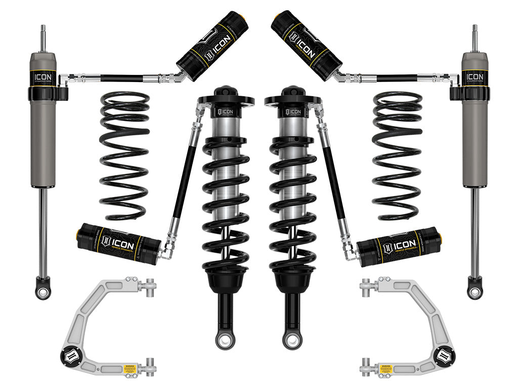 ICON 2025-2026 Toyota 4Runner 2WD 1.25-3" Lift Stage 5 Suspension System Tubular (K53425T)