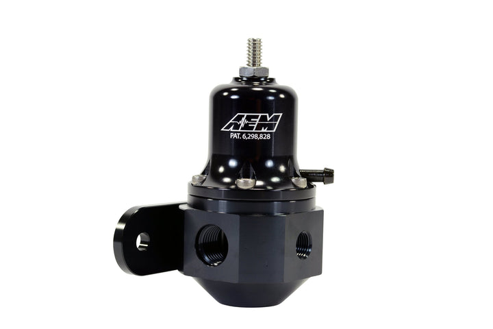 AEM Hi-Cap Universal Adjustable Fuel Pressure Regulator | SKU 25-305BK