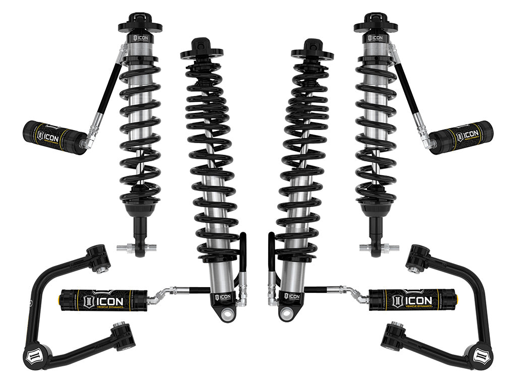 ICON 2021-2026 Ford Bronco Sasquatch 2-3" Lift Stage 4 Suspension Tubular Heavy Rate Rear Springs