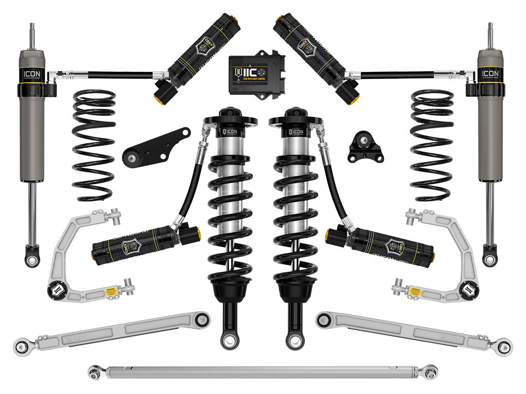 ICON 2025-2026 Toyota 4Runner 4WD 1.25-3" Lift Stage 13 Suspension System Billet (K53413)