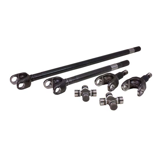 Yukon Chromoly Front Axle Kit, JK Rubicon Dana 44, 30/32 Spline, 7166 U-Joint | SKU YA W24168