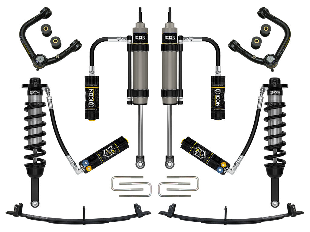 ICON 2005-2015 Toyota Tacoma 0-3.5" Lift/2016-2023 Tacoma 0-2.75" Lift Stage 7 Suspension Tubular CDCV
