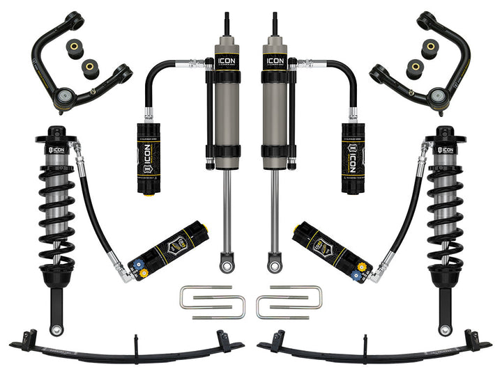 ICON 2005-2015 Toyota Tacoma 0-3.5" Lift/2016-2023 Tacoma 0-2.75" Lift Stage 7 Suspension Tubular CDCV