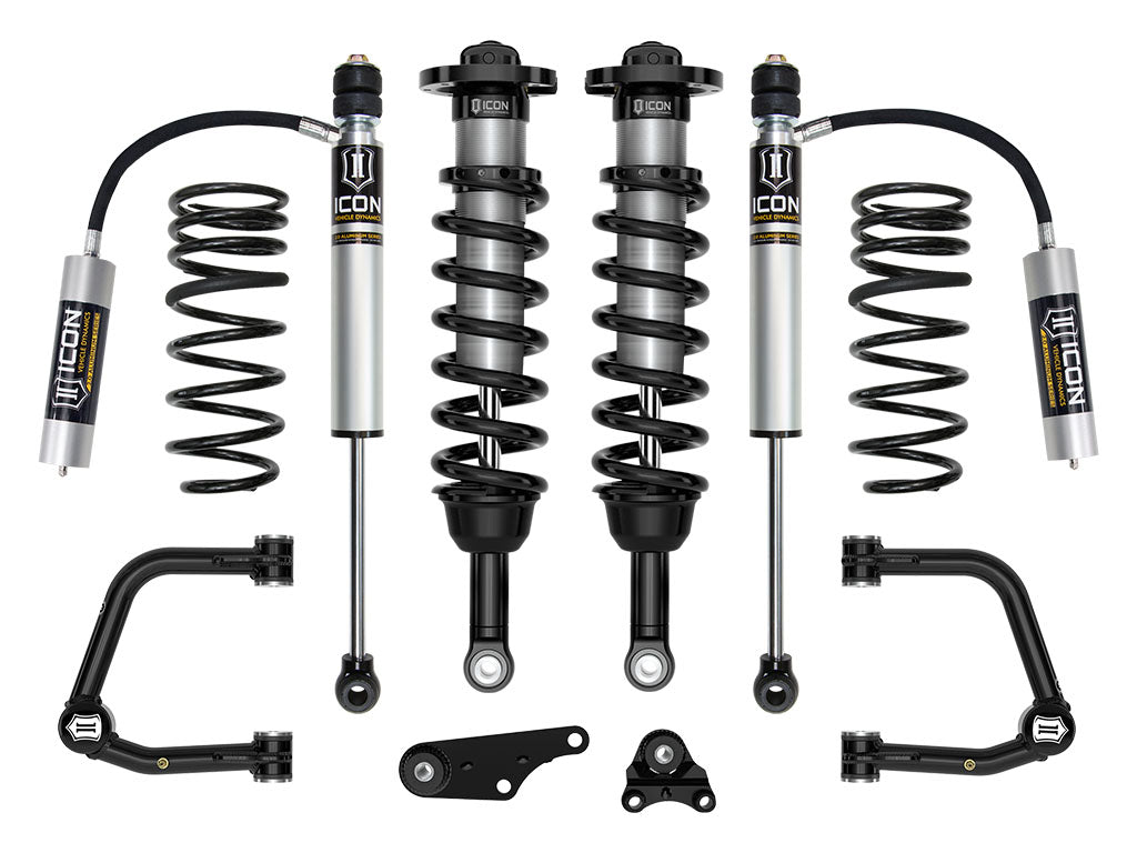 ICON 2024-2026 Toyota Tacoma 1.25-3" Lift Stage 3 Suspension Tubular Triple Rate Rear Springs