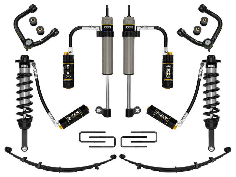 ICON 2005-2015 Toyota Tacoma 0-3.5" Lift/2016-2023 Tacoma 0-2.75" Lift Stage 9 Suspension Tubular CDCV
