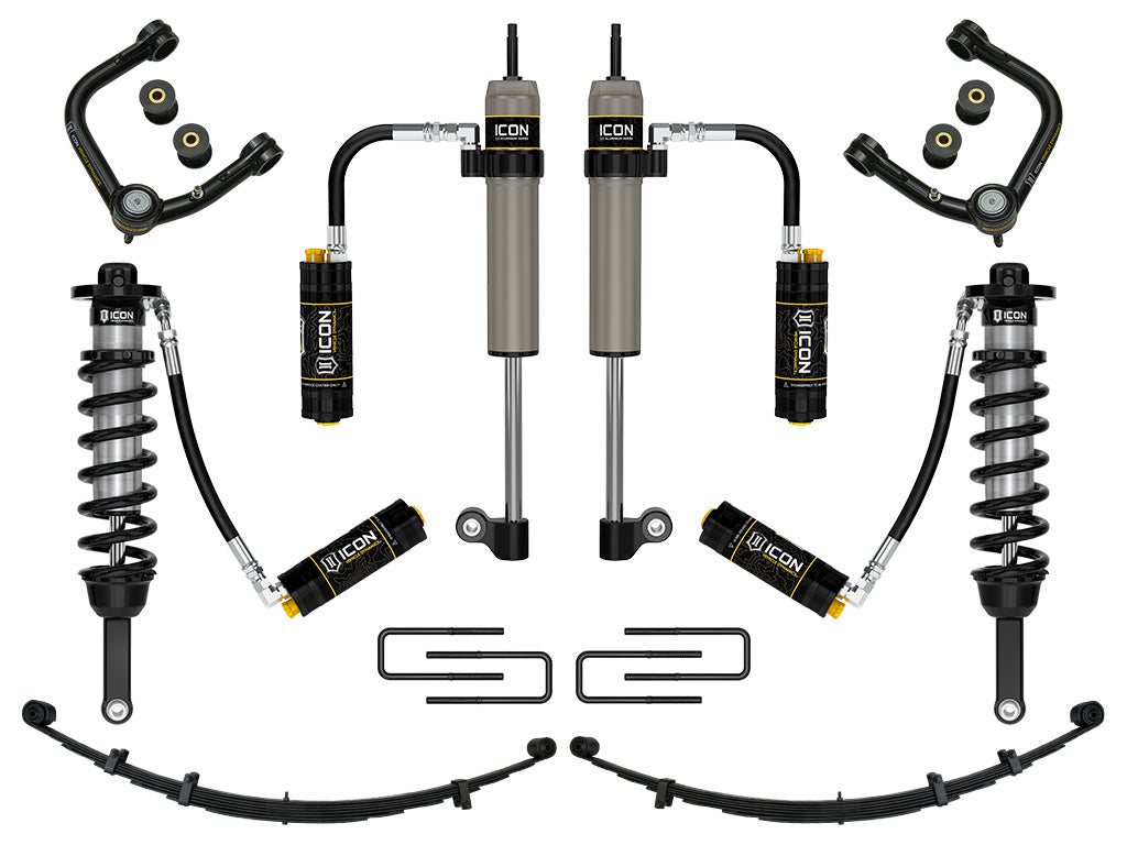 ICON 2005-2015 Toyota Tacoma 0-3.5" Lift/2016-2023 Tacoma 0-2.75" Lift Stage 9 Suspension Tubular CDCV