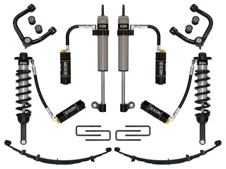 ICON 2005-2015 Toyota Tacoma 0-3.5" Lift/2016-2023 Tacoma 0-2.75" Lift Stage 9 Suspension Tubular CDCV