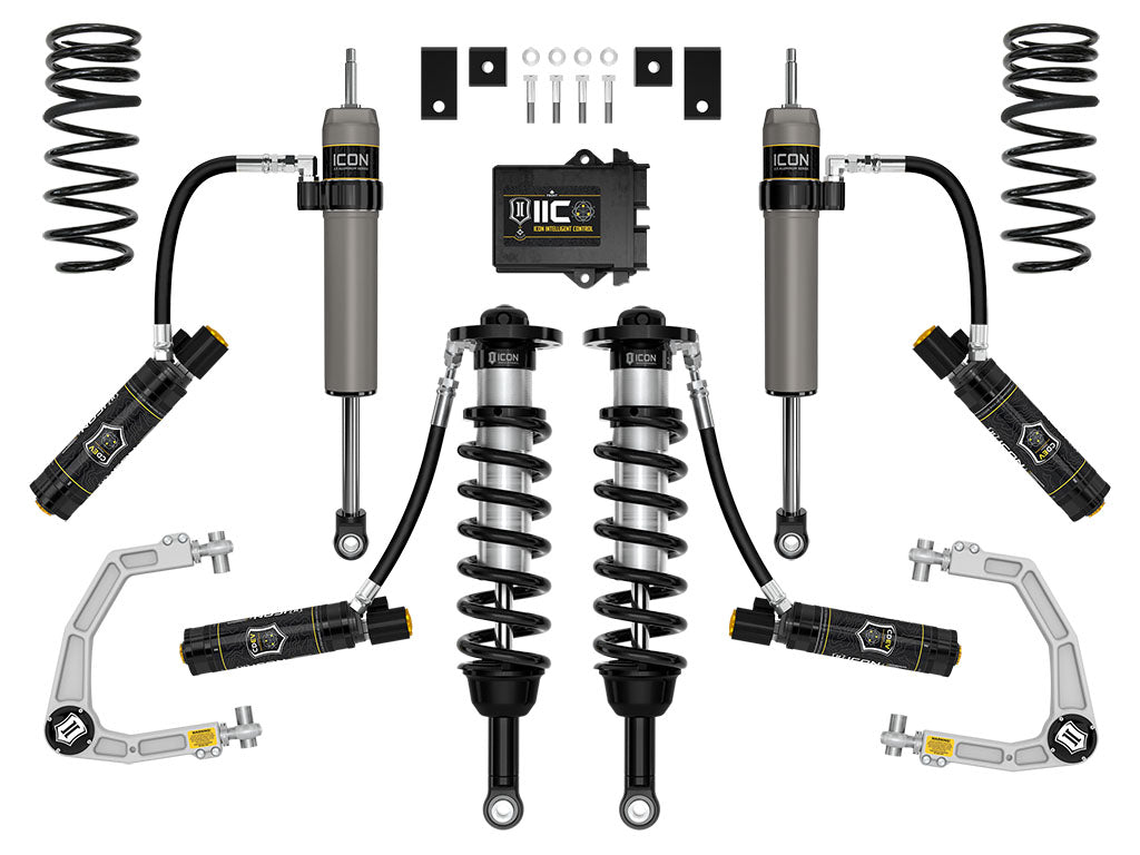 ICON 2023-2026 Toyota Sequoia 3-4.5" Lift Stage 11 Suspension System Billet TRD (K53241S)